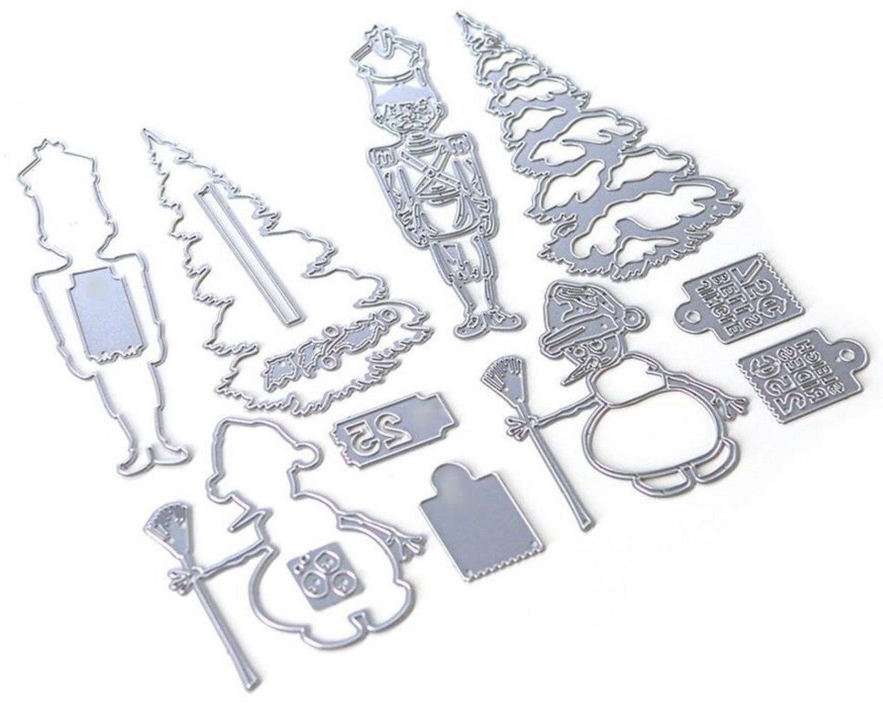 Elizabeth Craft Designs Planner Essentials 34 - Figuras navideñas